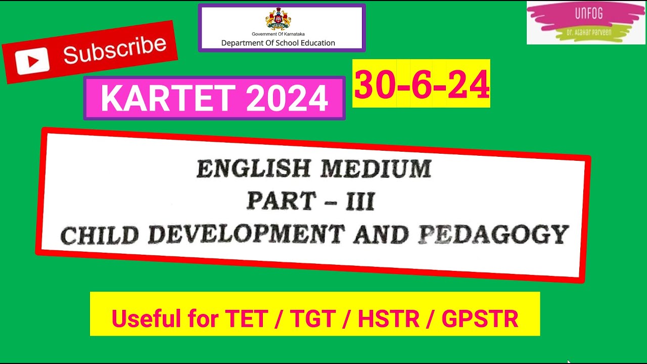 KARTET_2024_CDP_KEY ANSWER – Paper 2 #kartet_answer_ key