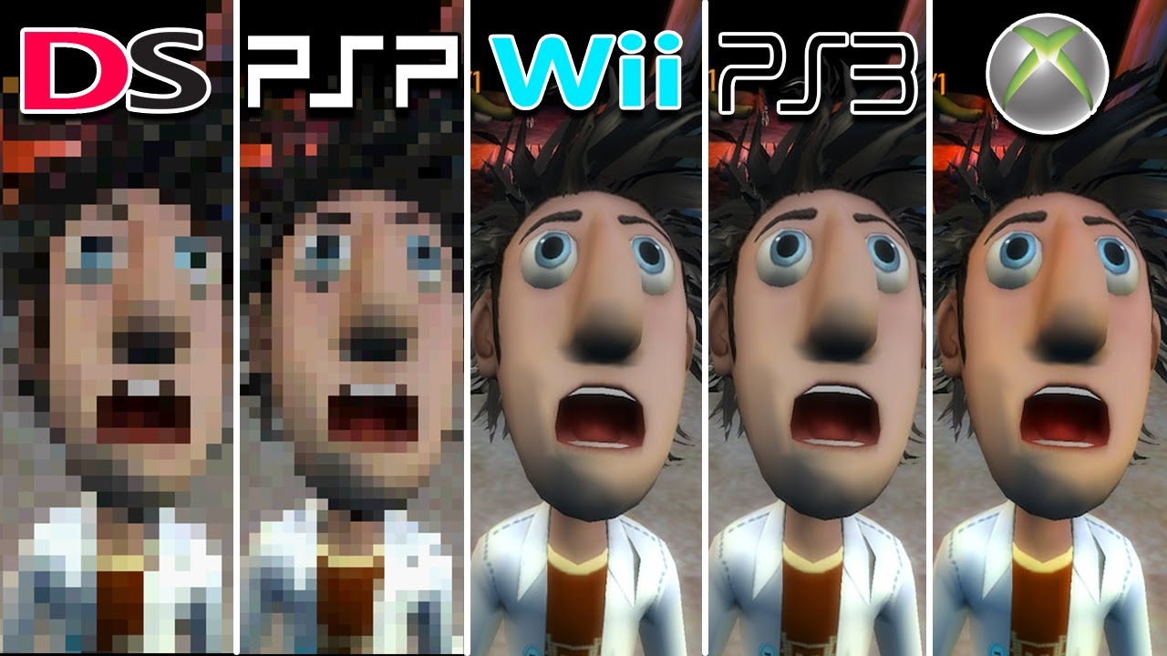 Cloudy with a Chance of Meatballs (2009) DS vs PSP vs Wii vs PS3 vs XBOX 360 (Which One is Better?)