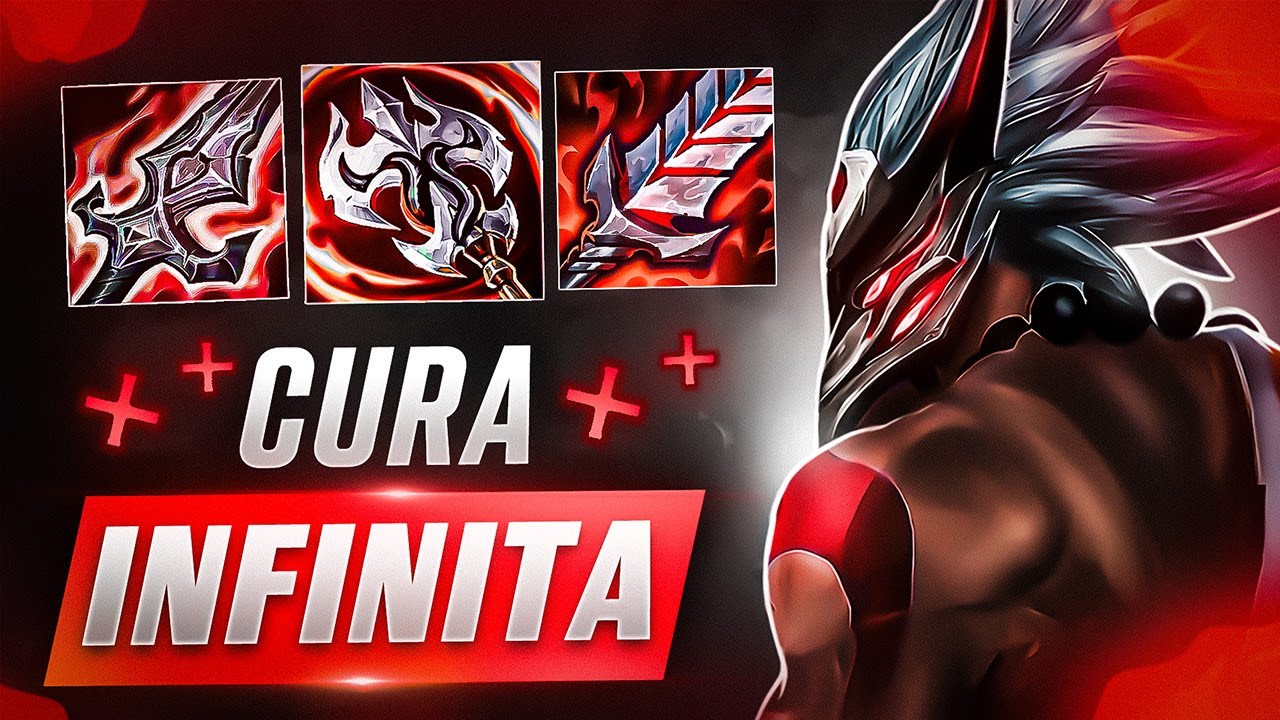 MASTER YI COM 40% DE ROUBO DE VIDA!