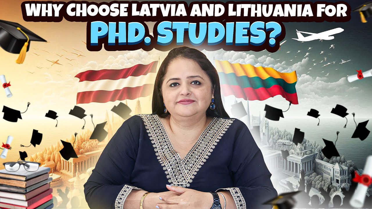 Study in Latvia and Lithuania 2025 | Student Visa for Indians | PhD Admissions in Schengen