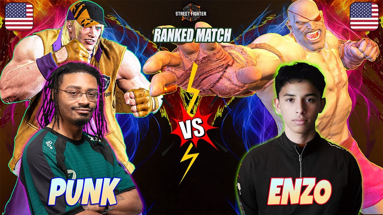SF6 | PUNK (Terry) vs ENZO (Sagat) 👉 High-Level Street Fighter 6 Gameplay