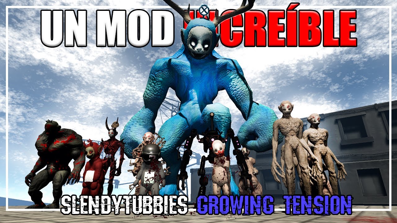 INCREÍBLE MOD DE SLENDYTUBBIES 3 | SLENDYTUBBIES GROWING TENSION