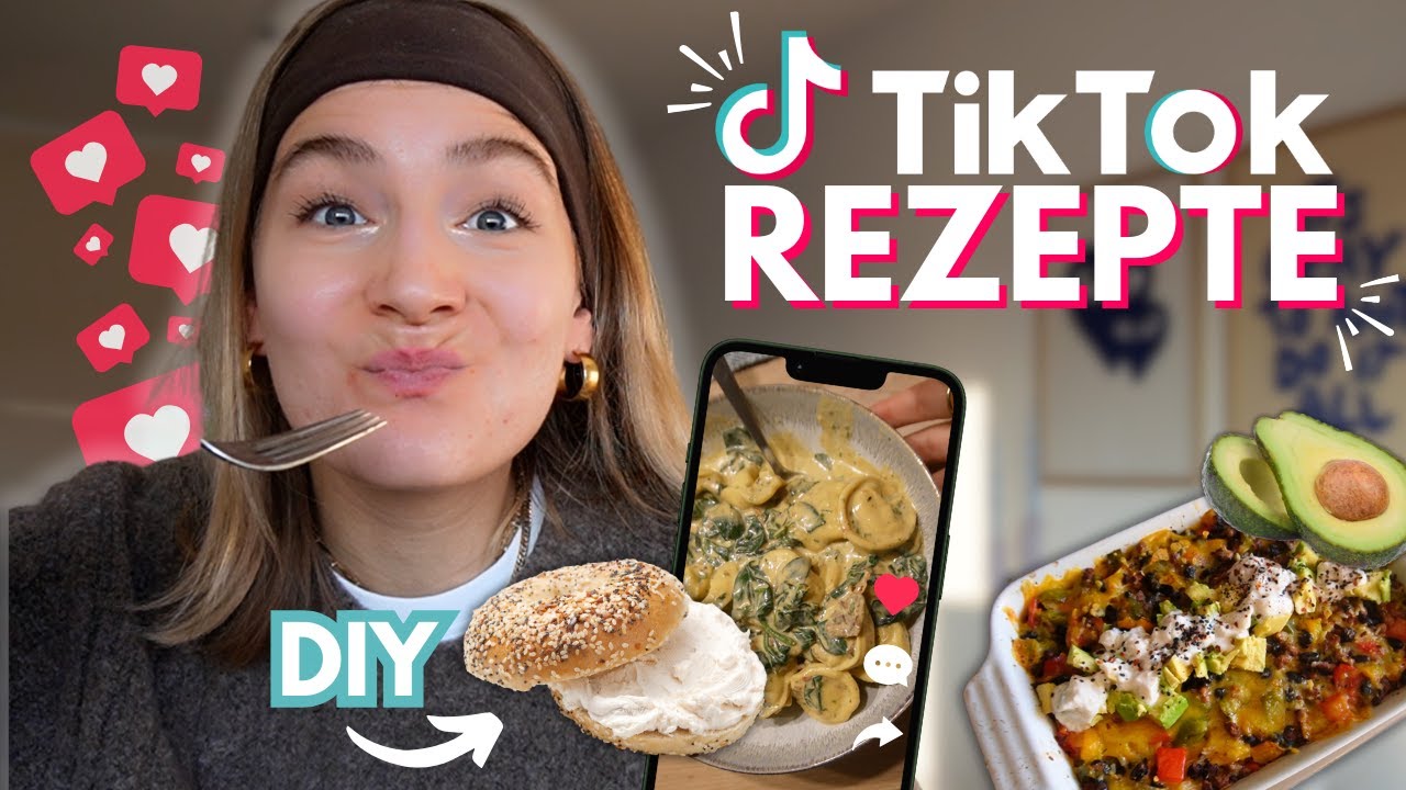 1 Tag VIRALE TIKTOK REZEPTE TESTEN 😋🍝