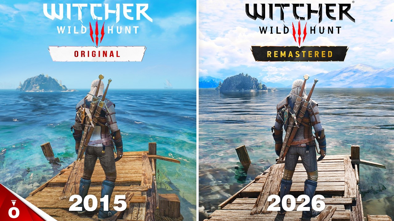 Obsessive Comparison: The Witcher 3 Remastered vs. Original