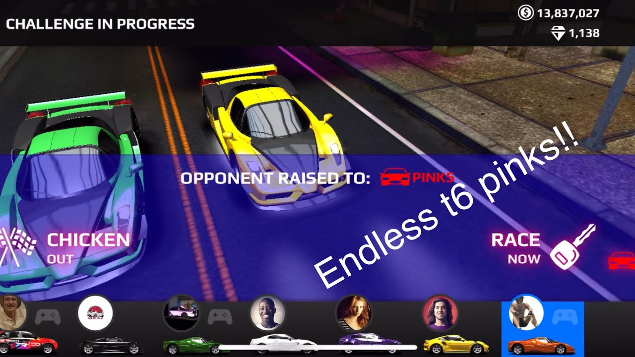ENDLESS MAX T6 pinks! (Rush racing 2 pinks compilation)