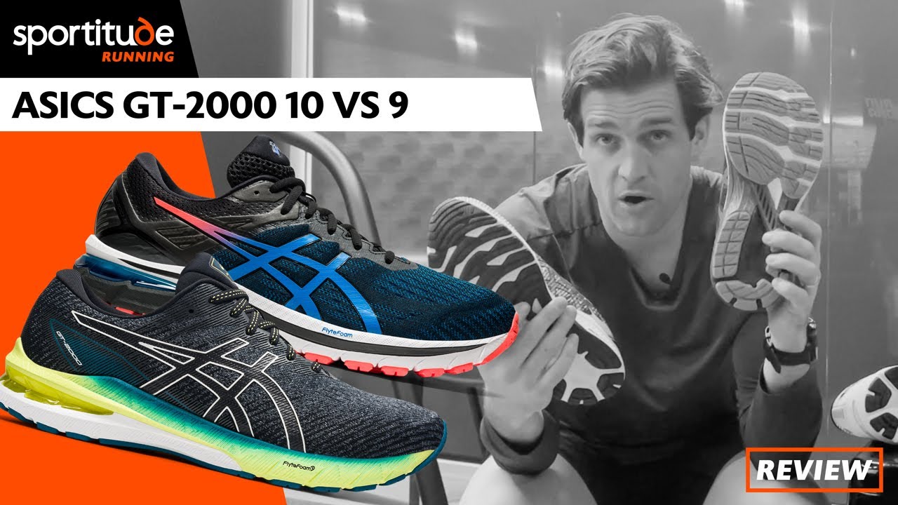 Asics GT-2000 10 vs 9 Comparison Shoe Review | Sportitude