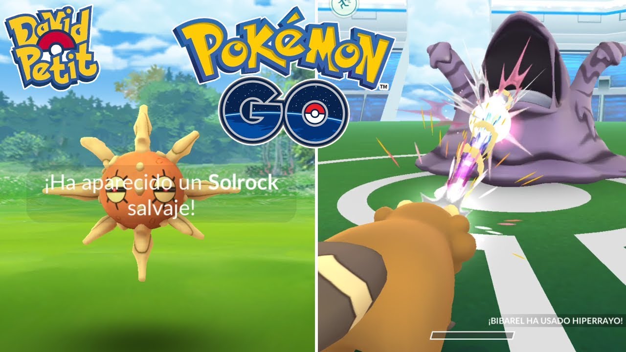 CAPTURA Y PELEA #11! SOLROCK IMPARABLE! (ANTES DEL EVENTO DE LUCHA) [Pokémon GO-davidpetit]