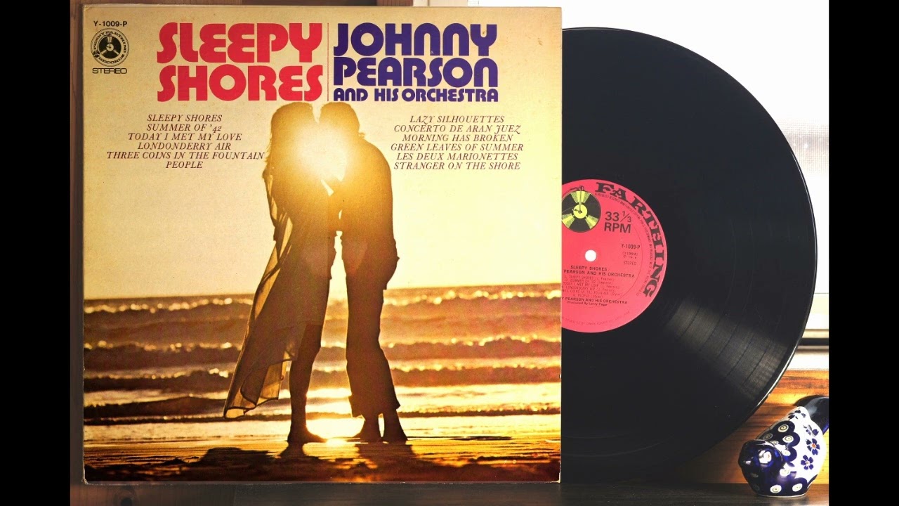 LPレコードでジョニー・ピアソン ”朝もやの渚” ”思い出の夏” 他 全６曲 - Johnny Pearson  