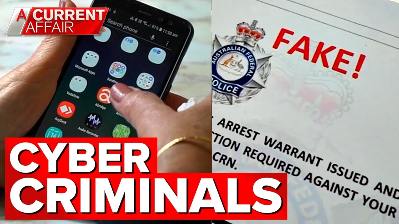 Fake AFP agents threatening Australians in cyber scams | A Current Affair