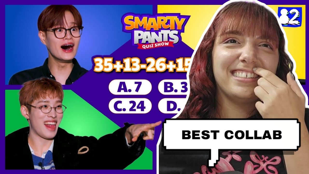 K-pop idols go head to head against kids⚡| Smarty-Pants! | AB6IX & P1Harmony | REACTION
