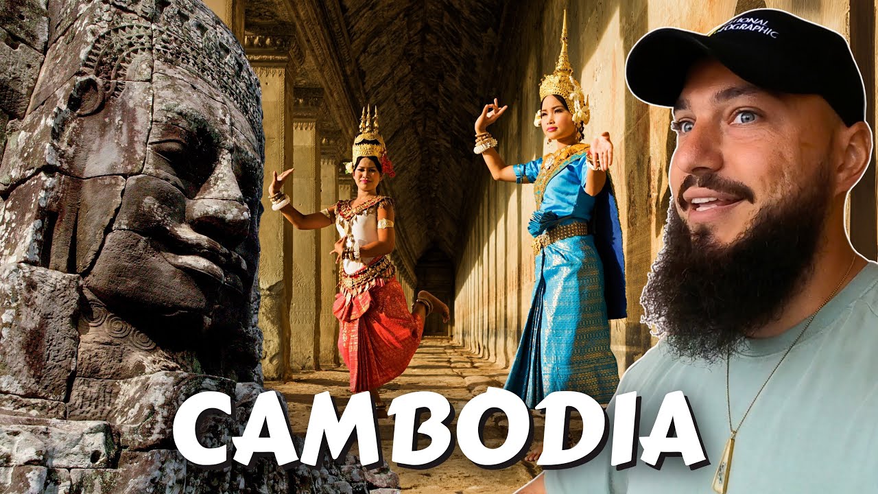 Breathtaking Ancient Khmer History - Bayon Temple, Ta Prohm Temple, Angkor Wat, Cambodia 🇰🇭