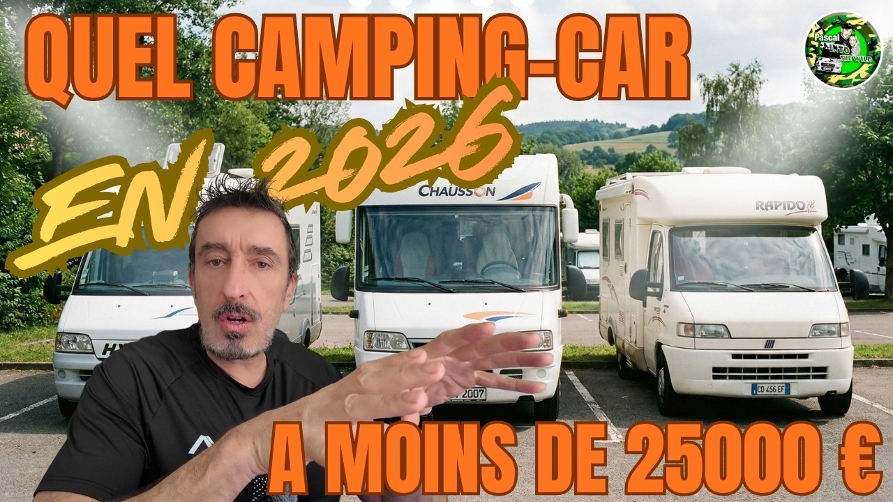 Que peut-on espérer pour 25000 € sur le marché du camping-car en 2026 ?