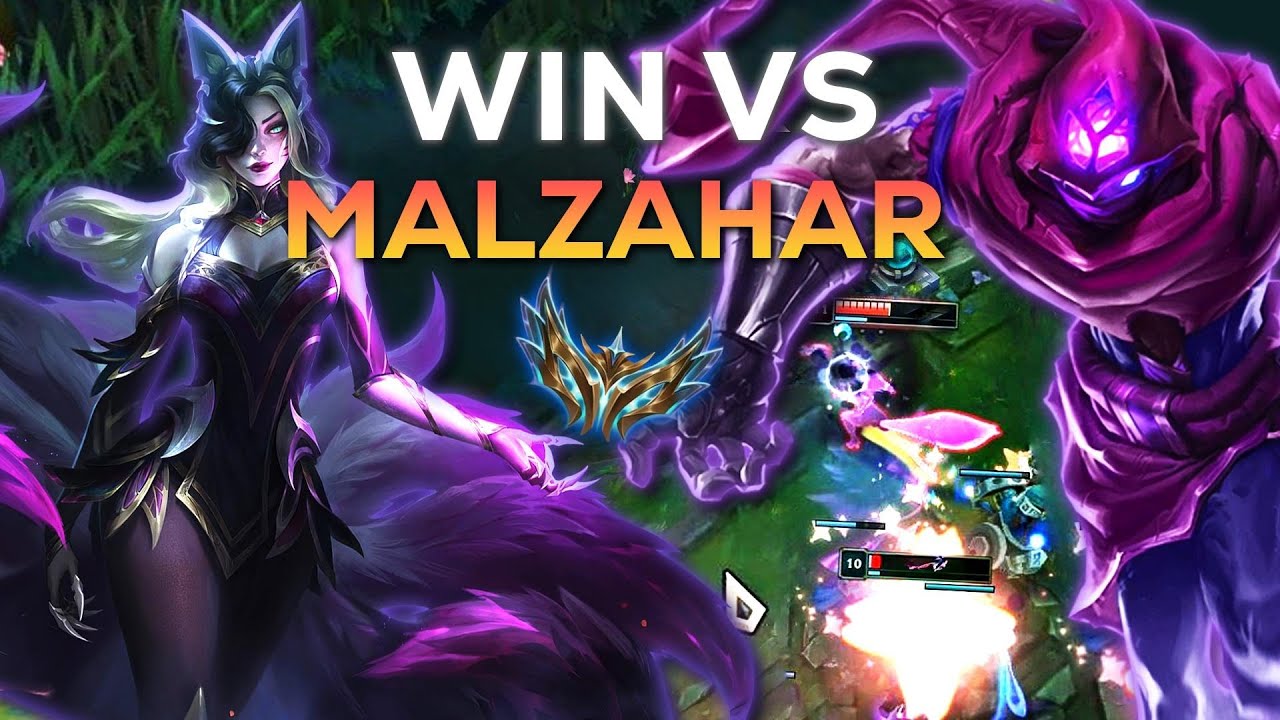 How to win as Ahri vs Malzahar - Challenger Ahri mid