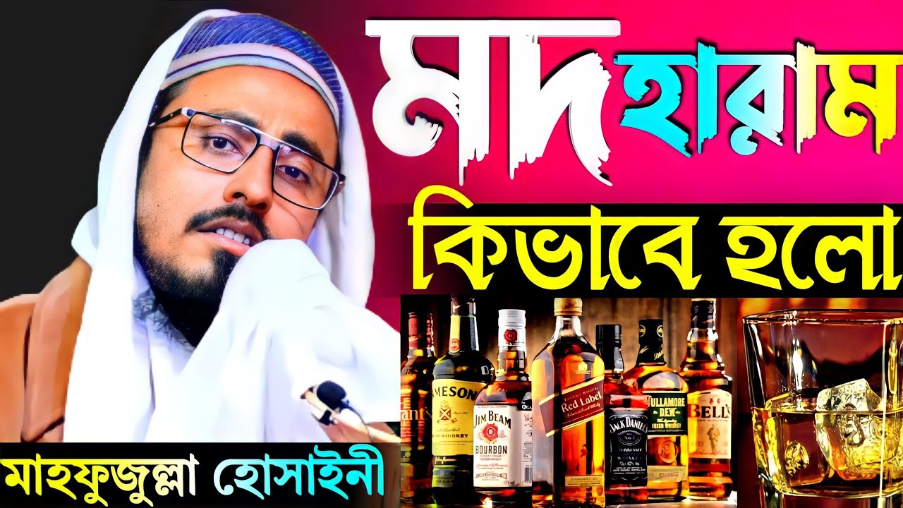 হালাল মদ হারাম কিভাবে হলো ! নতুন ওয়াজ 2022 ! পীরজাদা মাহফুজুল্লা হোসাইনী ! mahfujullah hossaini waz