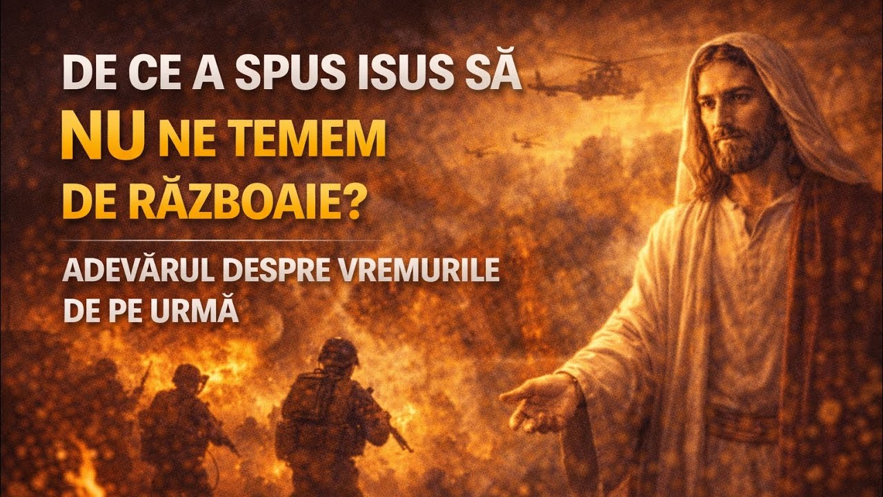 Cuvântul lui Dumnezeu pentru astăzi 4 martie 2026 | De ce a spus Isus să nu ne temem de războaie? 