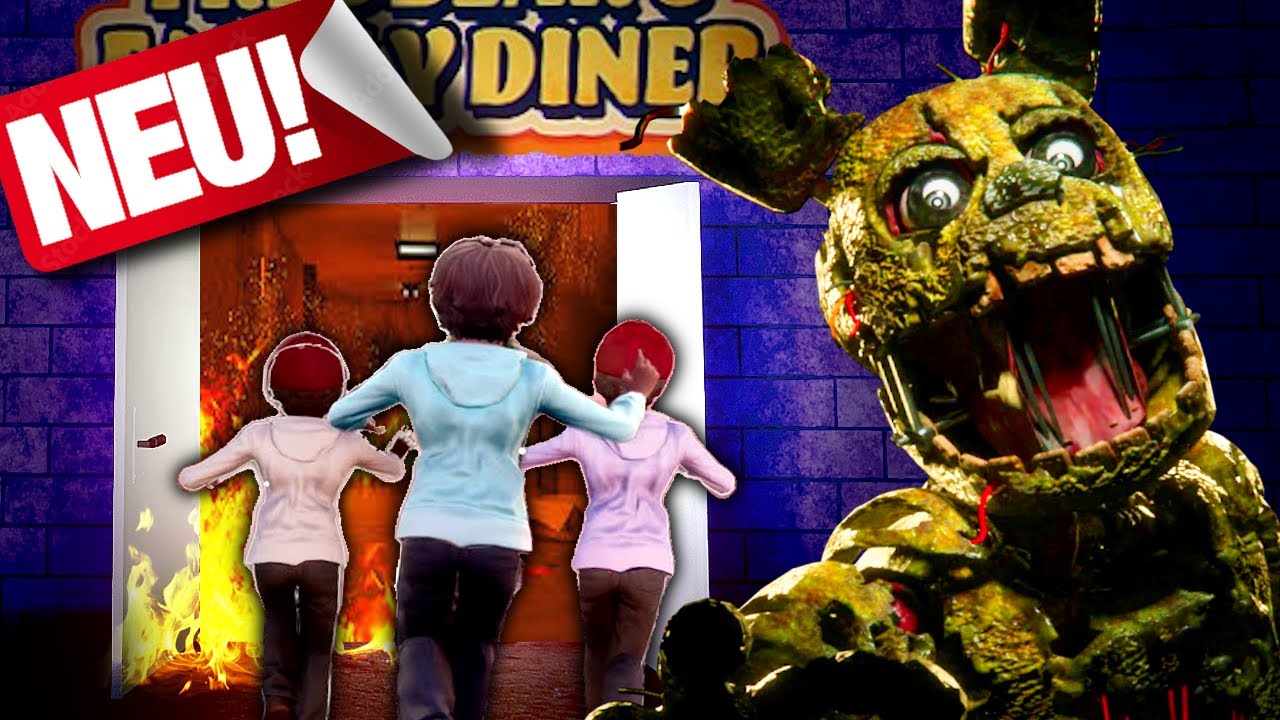 Ich spiele SPRINGTRAP & schalte eine NEUE Location frei 😭 FNAF Killer in Purple