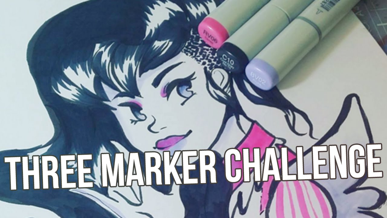 THREE MARKER CHALLENGE (again!)