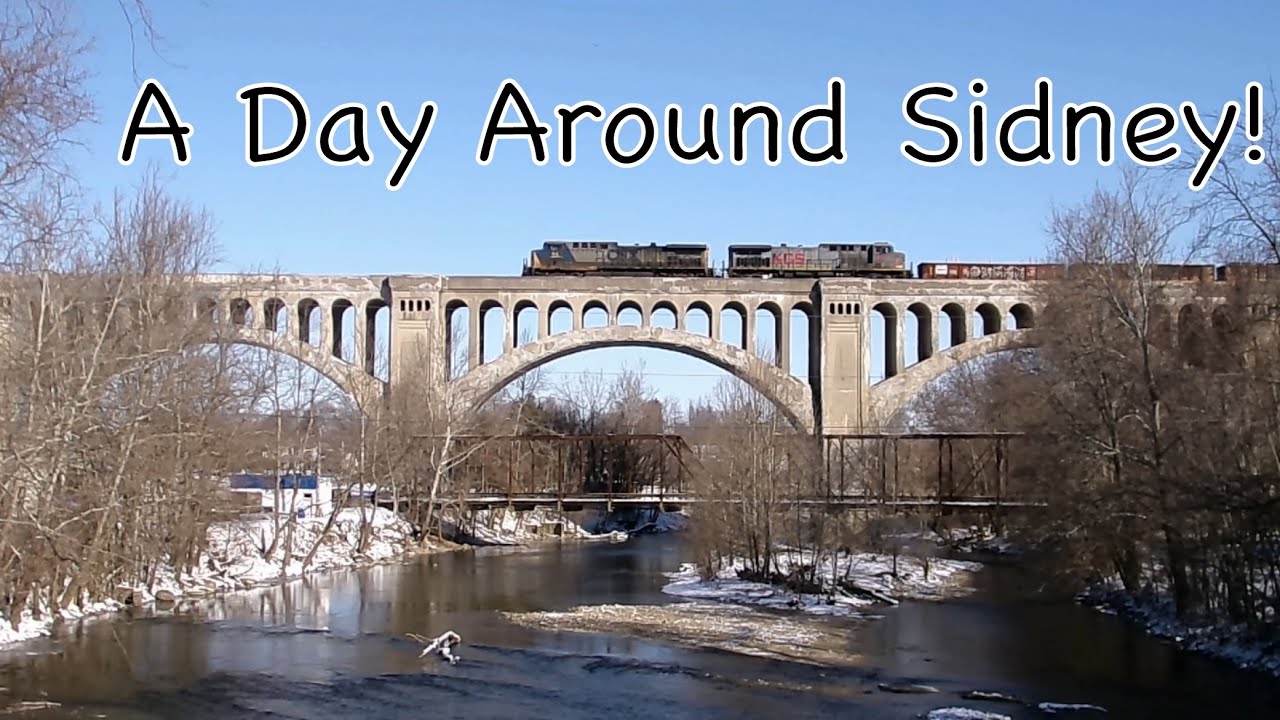 Railfanning Around Sidney, Ohio!