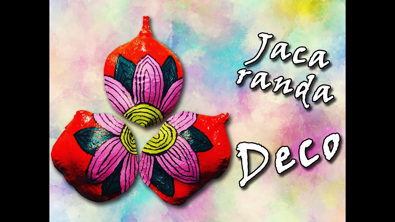 👩‍🎨Cómo pintar las semillas de jacaranda para decoración y más👩‍🎨🎨