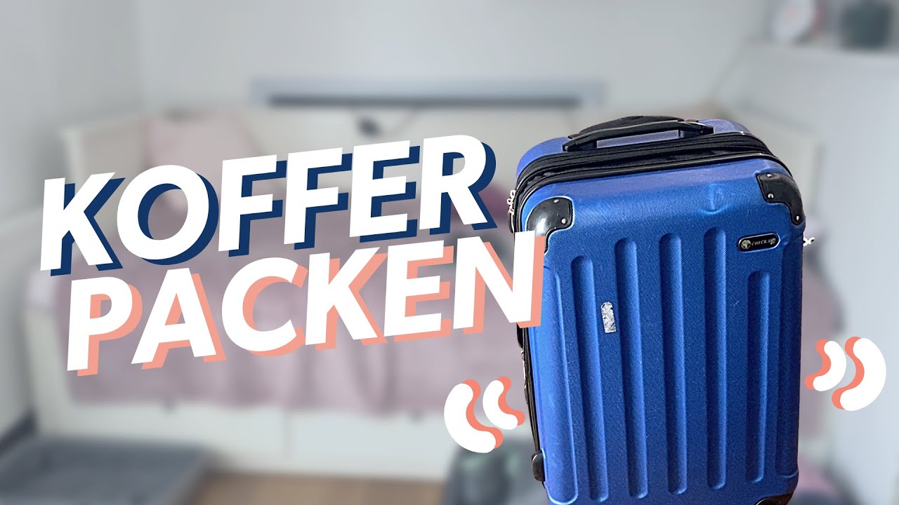 KOFFER PACKEN für mein Auslandsjahr | Schüleraustausch USA