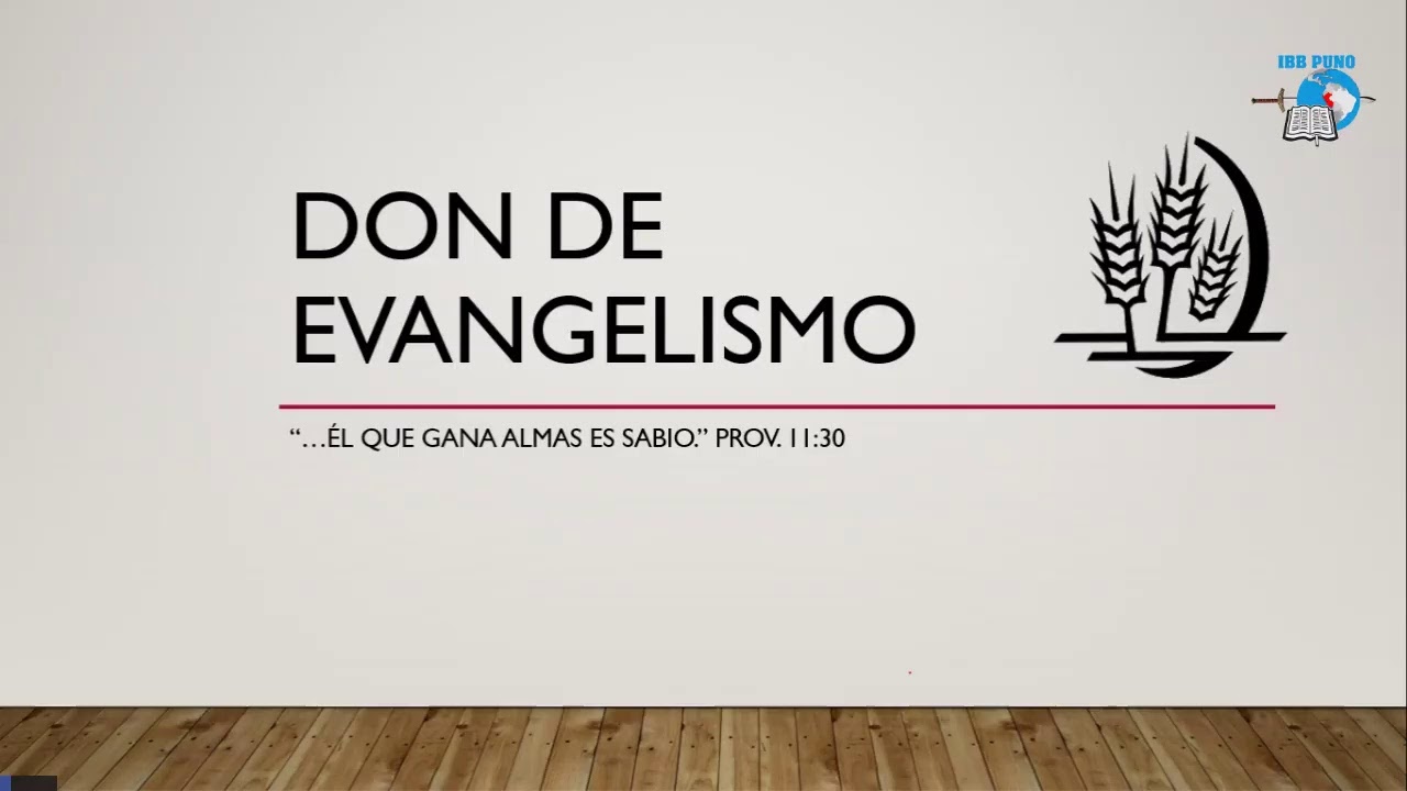 Don de evangelismo