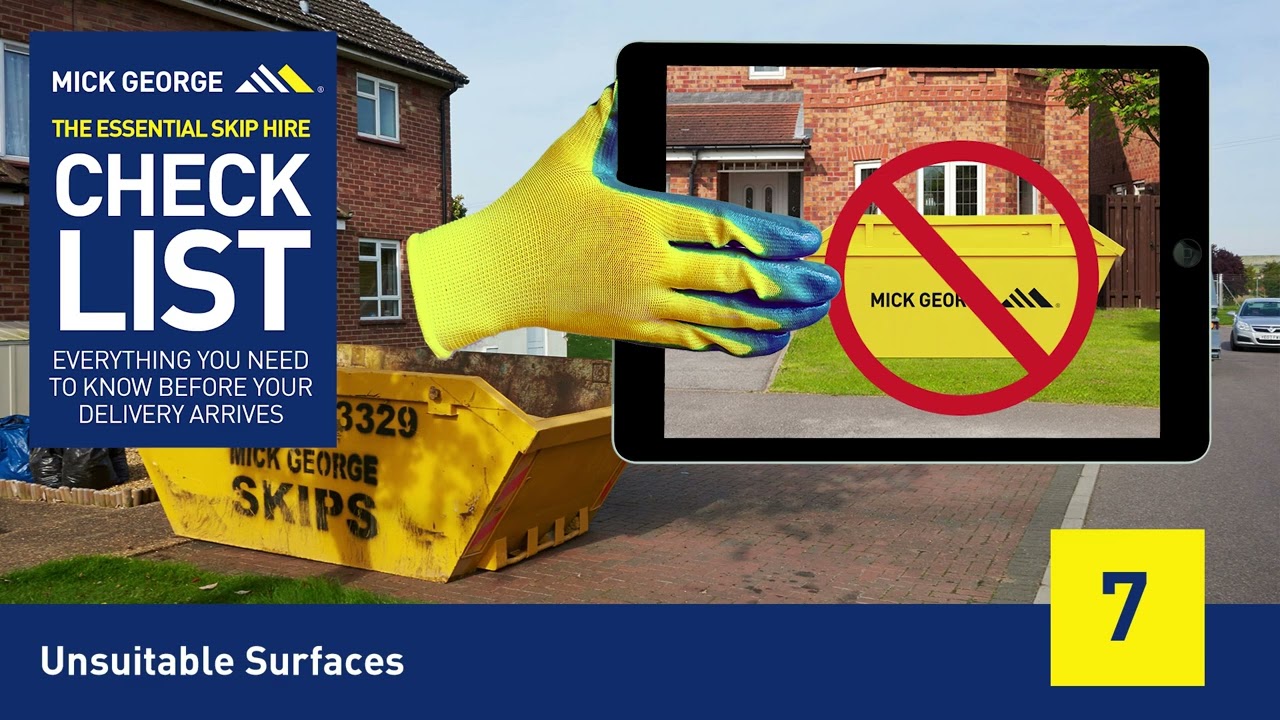Skip Hire Check List