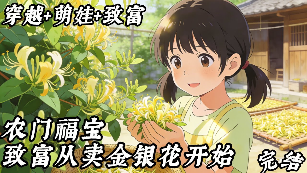 已完结《农家小女致富日常》#无空间 #无系统 #穿越 #萌娃 #致富日常 作为江家唯一的女娃，江念欣觉得要不是前世的教育到位，就这全家都把她当眼珠子看的程度，非得被宠的无法无天不可……