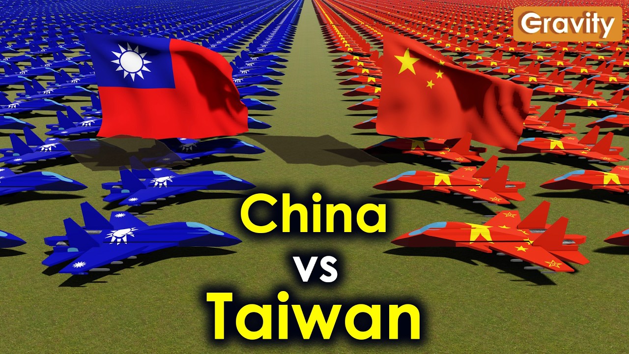 Taiwan vs China Military comparison 2024