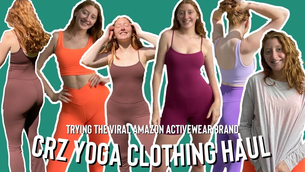 CRZ YOGA TRY ON HAUL | ПРОБУЕМ ВИРУСНЫЙ БРЕНД AMAZON ACTIVEWEAR
