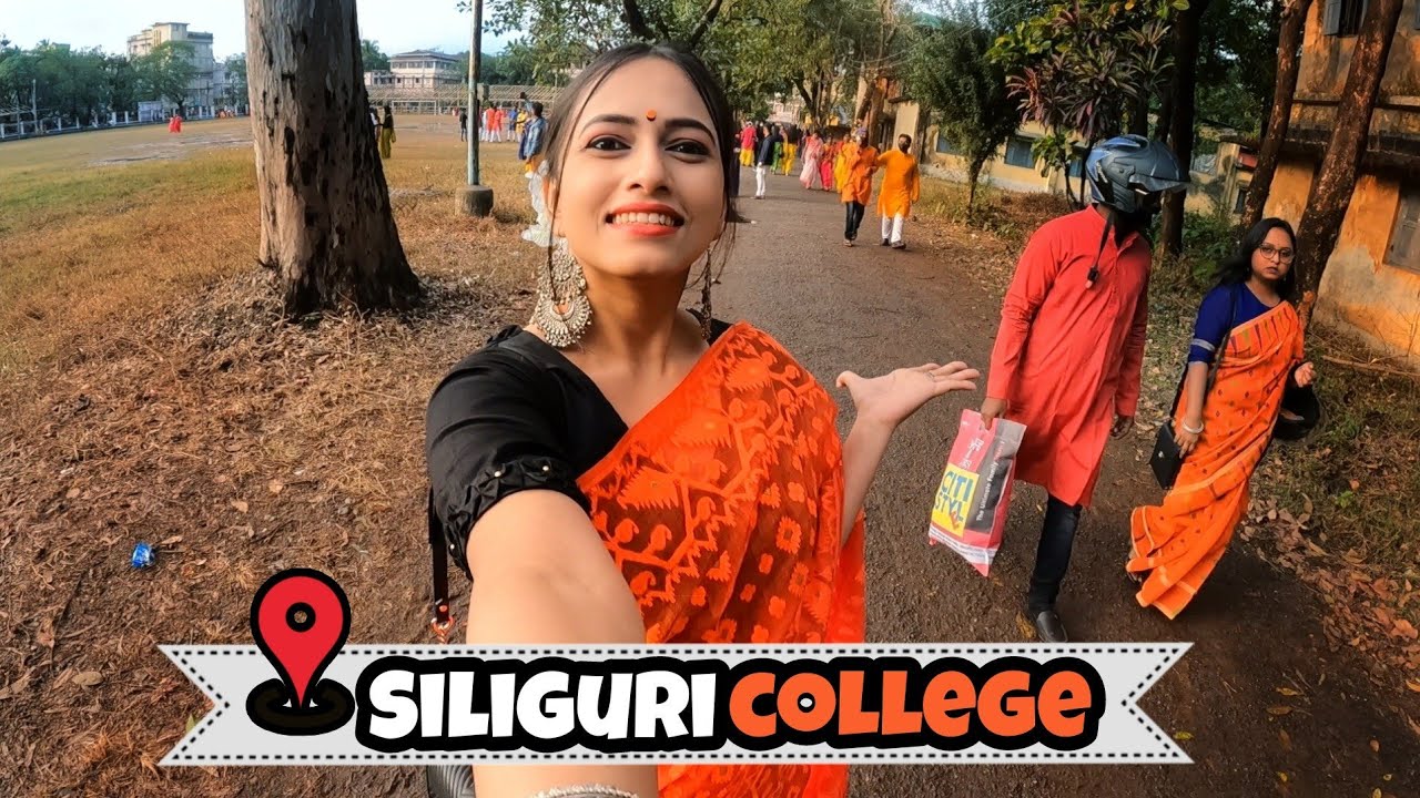 Siliguri College, after a long time😍|Saraswati puja Vlog🧡|Ayantika Mallik