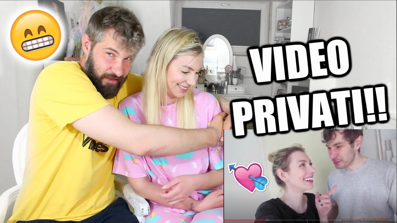 REAZIONE AI VECCHI VLOG DI COPPIA CON IL MIO EX!!!! CANALE PRIVATO!!