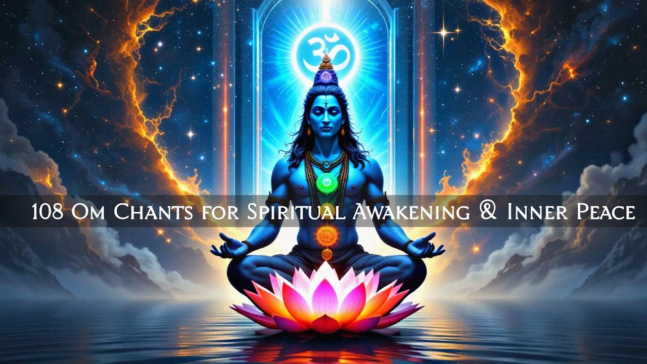 Shiva's Divine Energy: 108 Om Chanting for Chakra Healing & Spiritual Awakening | SACRED COSMOS |