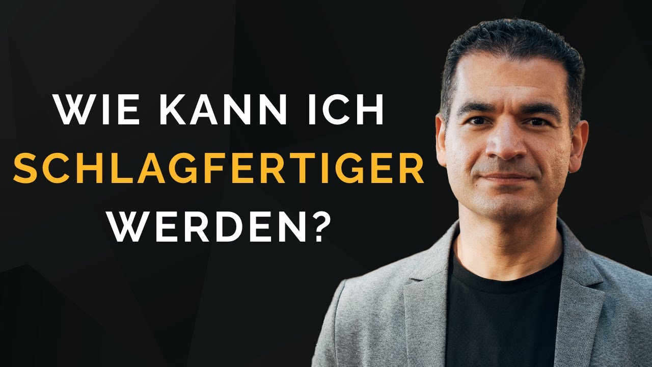 Schlagfertigkeit kann man lernen! Wie du dein Gegenüber einschätzen lernst und schlagfertiger wirst!