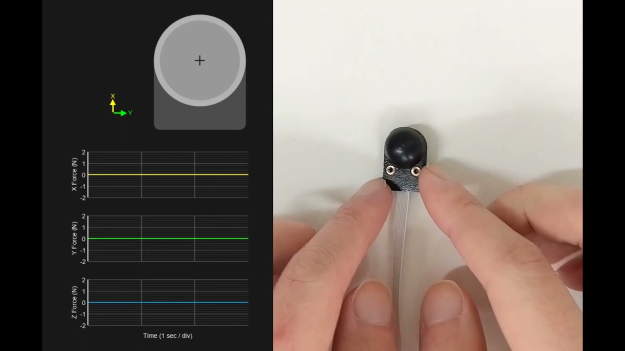 Demo 3D Force Button Sensor (Beta)