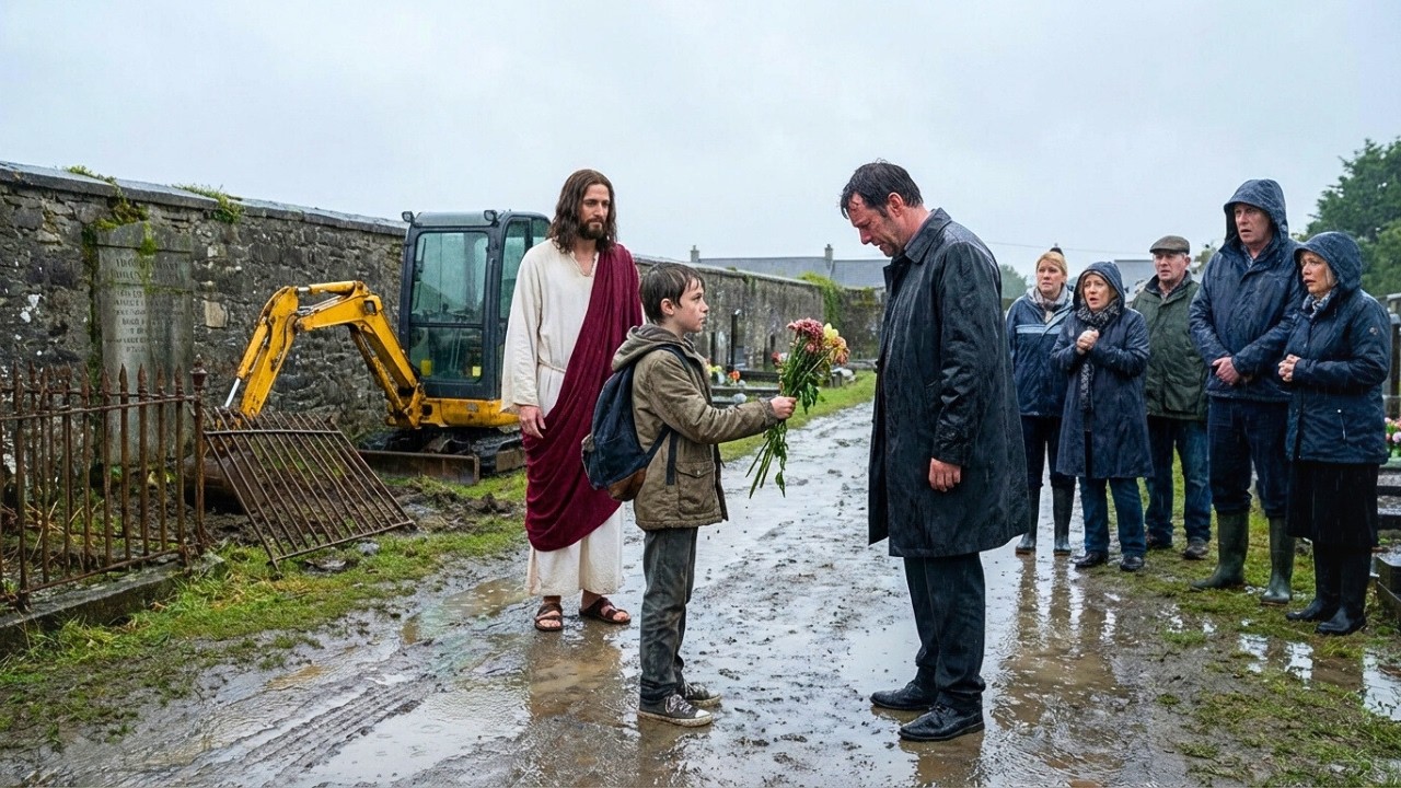 EL NIÑO DEJABA FLORES CADA VIERNES, Y JESÚS FUE QUIEN NUNCA DEJÓ DE MIRARLO