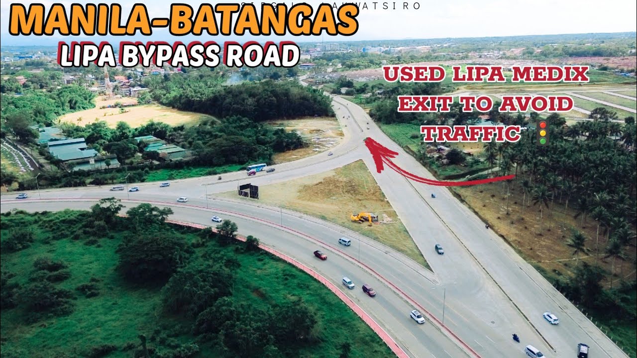 Lipa Batangas Update: Manila - Batangas Bypass Road Extension is already Passable.