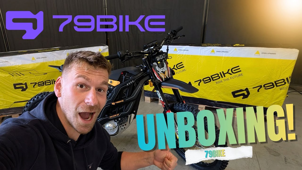 79 Bike UNBOXING prvních kusů v ČR!
