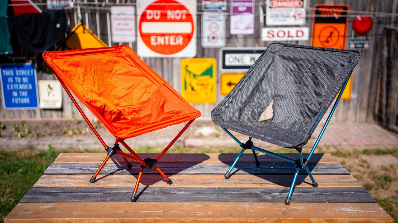 Najlepszy fotel do plecakowania: Rei Flexlite Air kontra Helinox Chair Zero