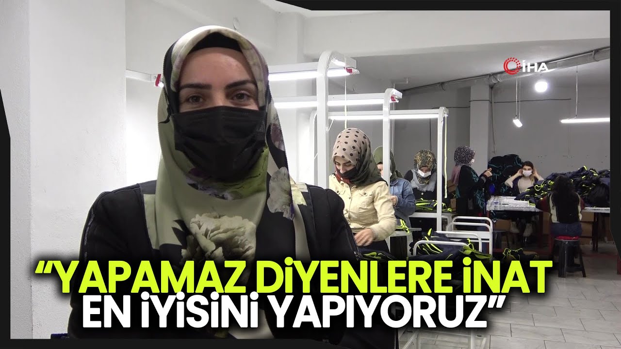 Devlet Desteğiyle İşini Kuran Kadın Girişimci 50 Kişiye İstihdam Sağladı iha