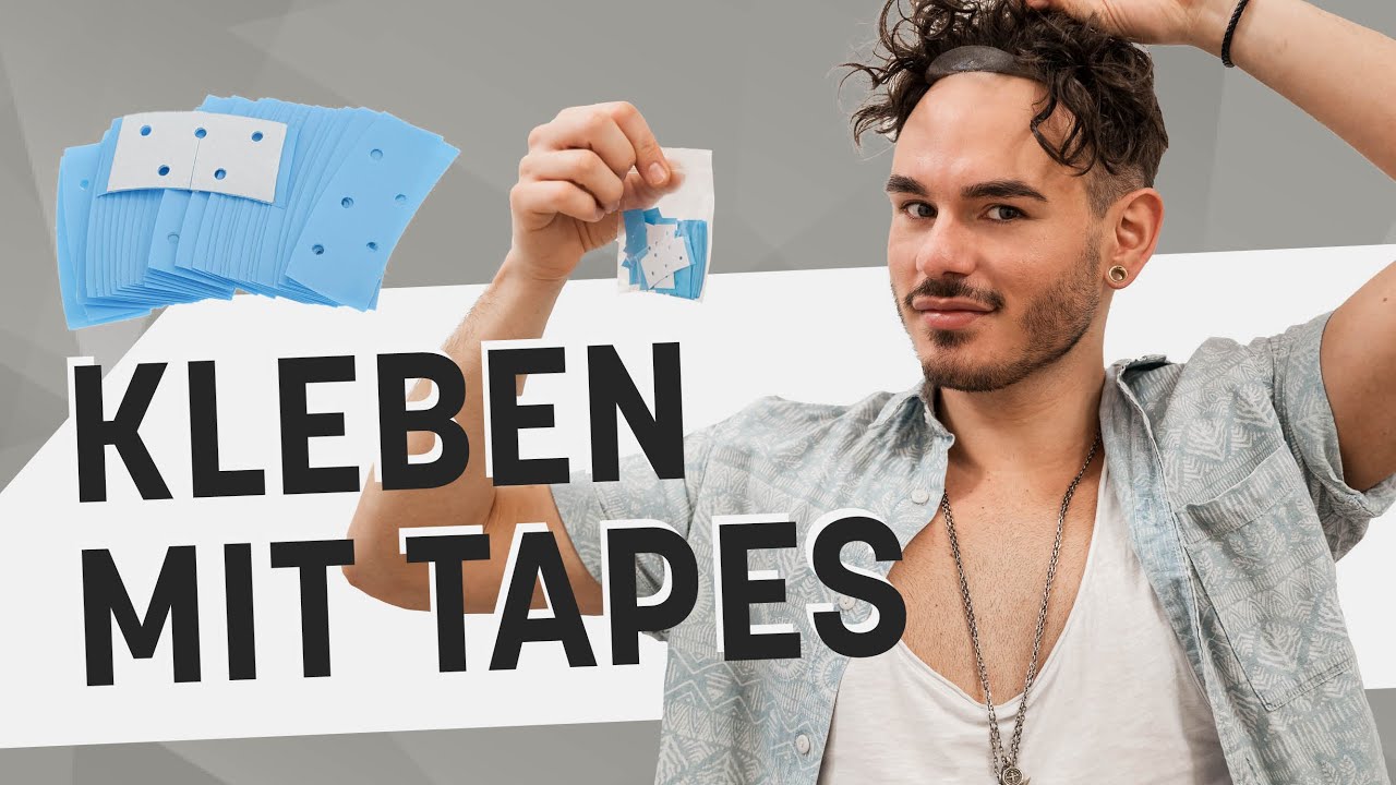 Your hairsystem detaches? That's how you bond it with tapes (professionally and invisibly)