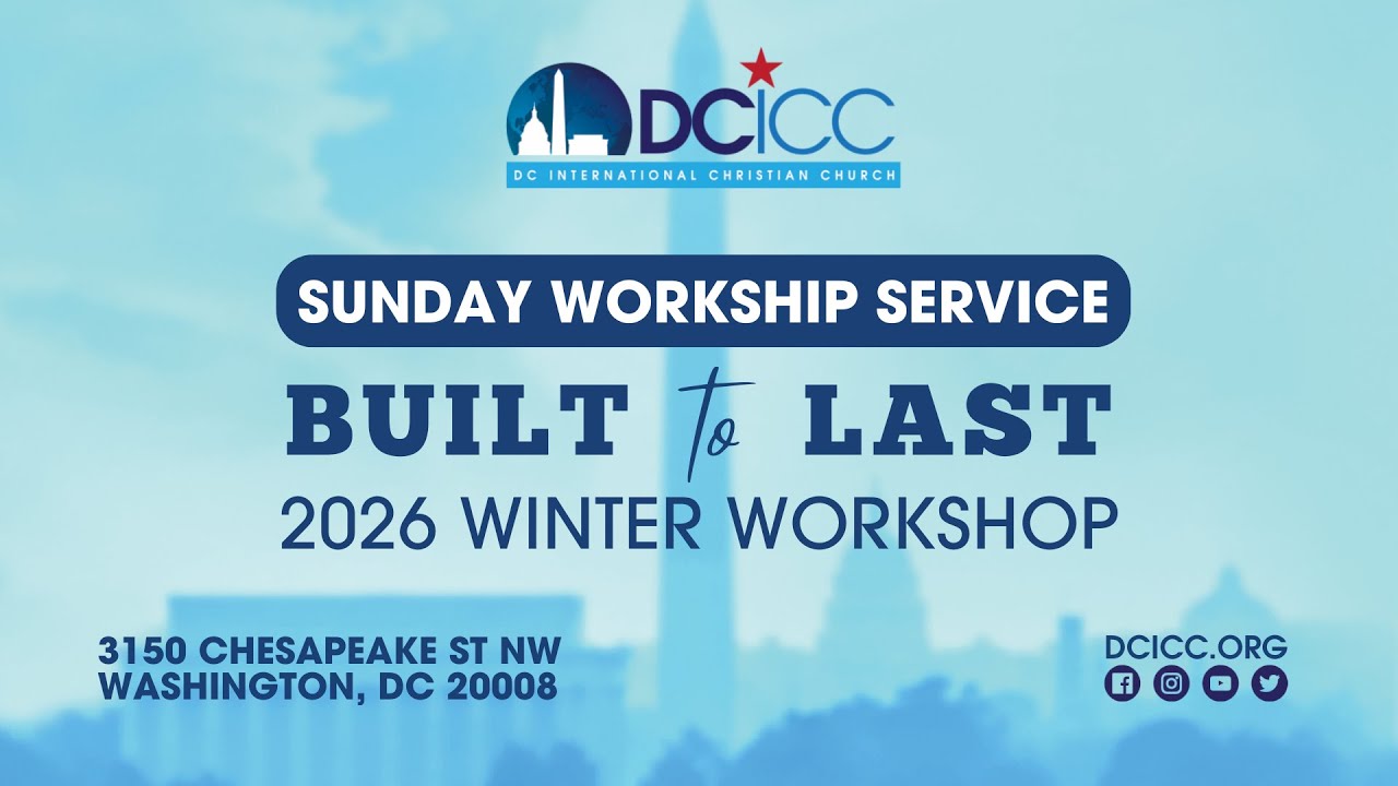 2026 Winter Workshop: Sunday Worship Service LIVESTREAM | 01•11•2025