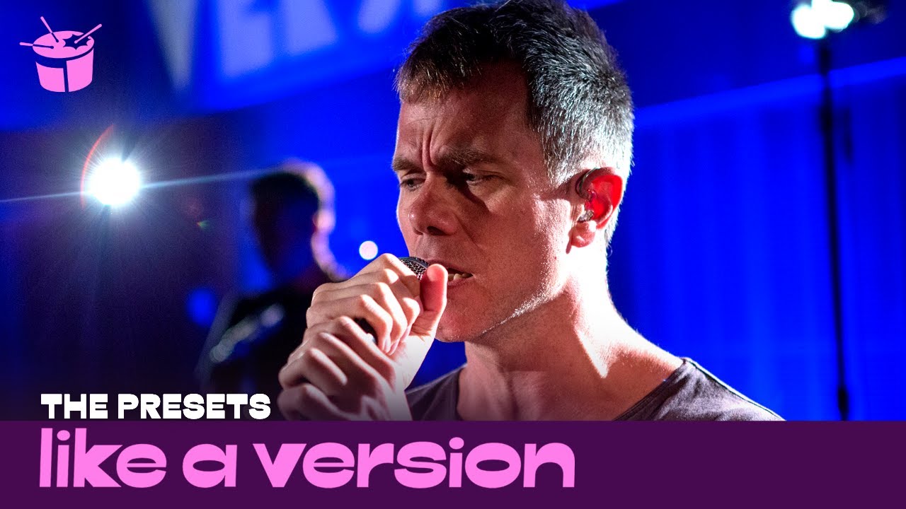 The Presets cover Midnight Oil 'Power And The Passion' for Like A Version