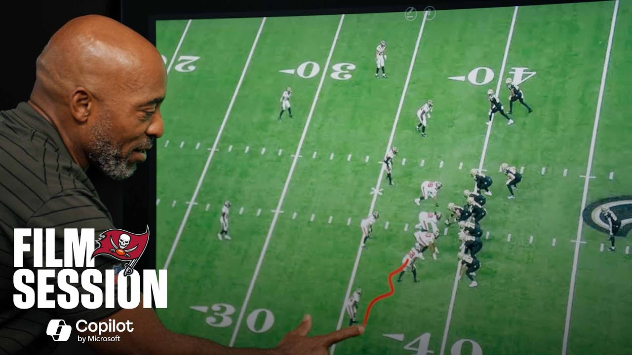 Rond&eacute; Barber on the Defensive Masterclass in New Orleans | Film Session | Tampa Bay Buccaneers