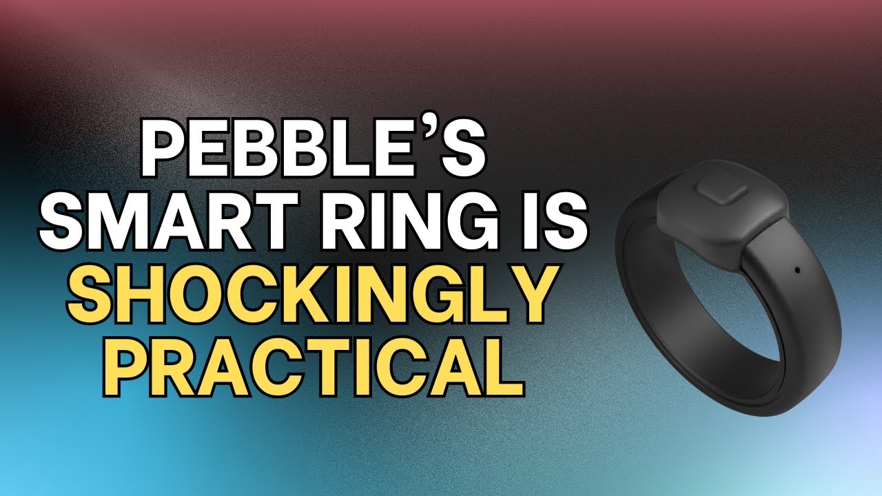 Компания Pebble возвращается с умным кольцом за 75 долларов, которое мгновенно фиксирует идеи.