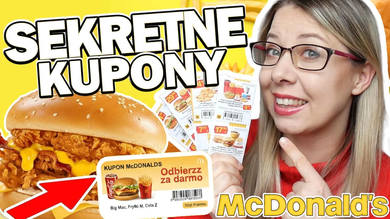 KUPONY z McDonald's DECYDUJA CO ZJEMY   #mcdonalds #happymeal