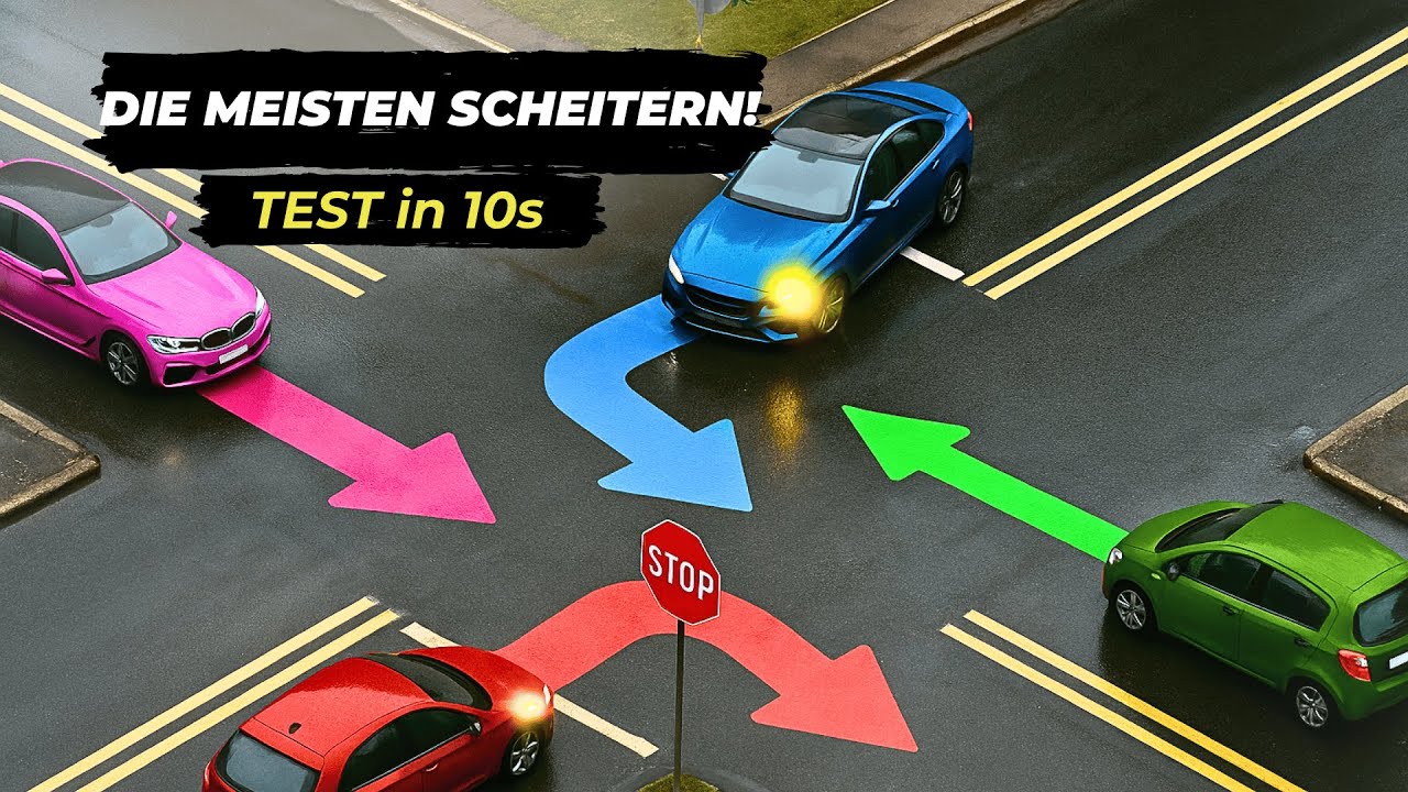 Wer von den Fahrzeugen verstößt gegen die Verkehrsregeln? Viele liegen falsch! | StVO Regeln