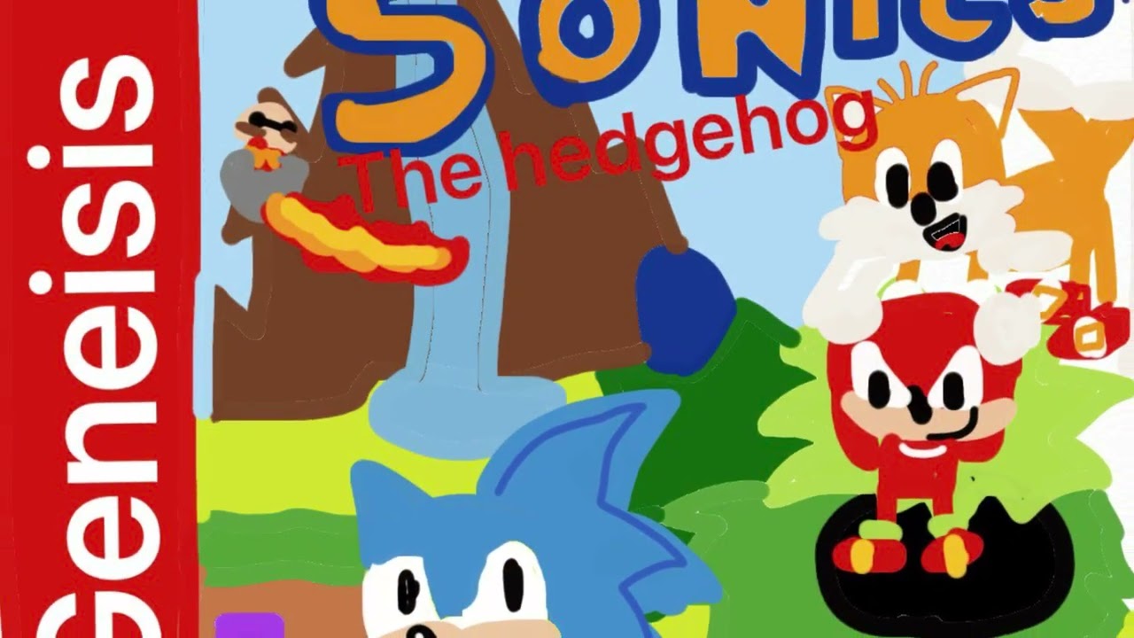 Sonic canceled games box art I made