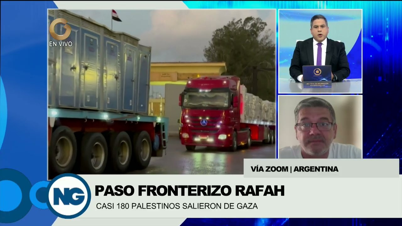 Apertura de frontera entre Rafah y Egipto | Entrevista con Nacho Montes de Oca