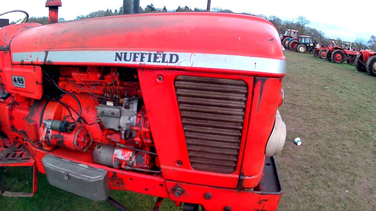 1968 Nuffield 4/65 3.8 Litre 4-Cyl Diesel Tractor (65 HP)
