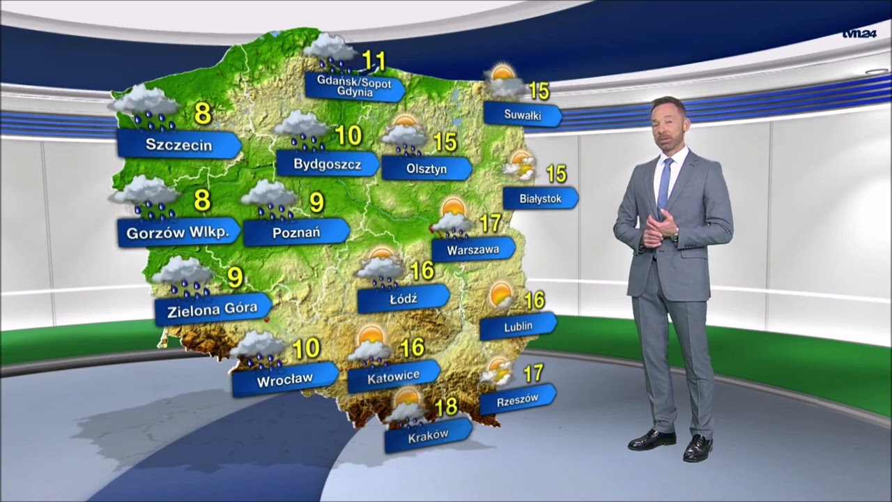 Prognoza pogody na TVN Meteo (15.03.2026)